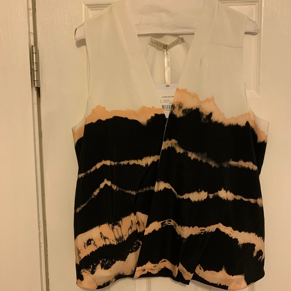 NWT Marie Oliver tie dye Sutton top M medium